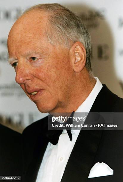 Anthony de Rothschild during the 'Its Fashion' charity gala dinner at Waddesdon Manor, Buckinghamshire. The dinner, in aid of the Macmillan Cancer...