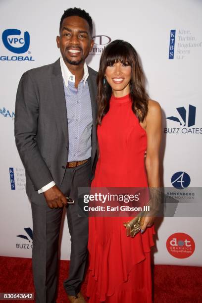 Bill Bellamy and Kristen Baker Bellamy attend the 17th Annual Harold & Carole Pump Foundation Gala at The Beverly Hilton Hotel on August 11, 2017 in...