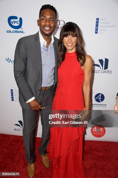 Bill Bellamy and Kristen Baker Bellamy attend the 17th Annual Harold & Carole Pump Foundation Gala at The Beverly Hilton Hotel on August 11, 2017 in...