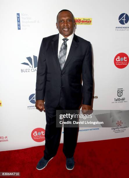 Tim Brown at the 17th Annual Harold & Carole Pump Foundation Gala at The Beverly Hilton Hotel on August 11, 2017 in Beverly Hills, California.