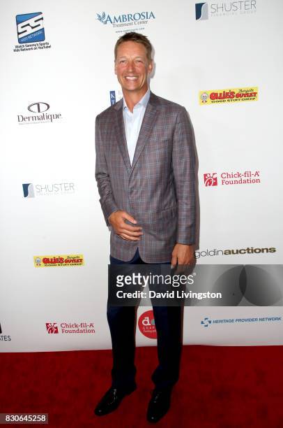 Detlef Schrempf at the 17th Annual Harold & Carole Pump Foundation Gala at The Beverly Hilton Hotel on August 11, 2017 in Beverly Hills, California.