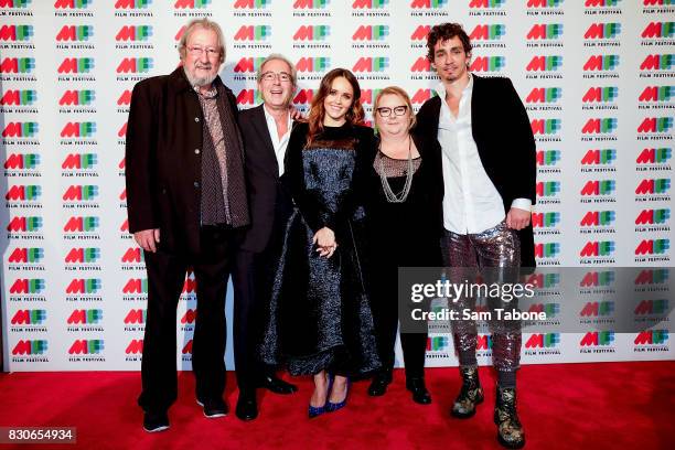 Michael Caton, Ben Elton, Rebecca Breeds, Magda Szubanski and Robert Sheehan arrive ahead of the world premiere of Three Summers as part of the 66th...