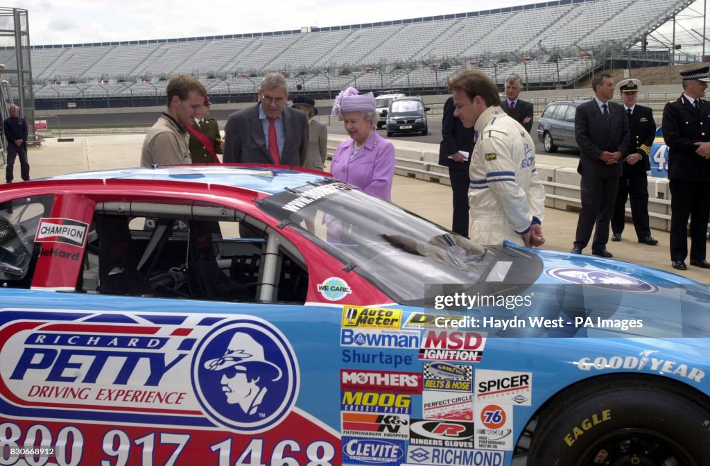 Queen Visits Rockingham Speedway