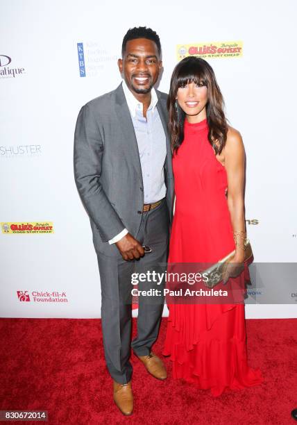 Actor Bill Bellamy and his Wife Kristen Baker Bellamy attend the 17th Annual Harold & Carole Pump Foundation Gala at The Beverly Hilton Hotel on...