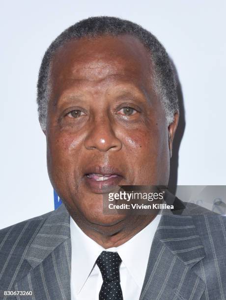 Jamaal Wilkes attends the 17th Annual Harold & Carole Pump Foundation Gala at The Beverly Hilton Hotel on August 11, 2017 in Beverly Hills,...