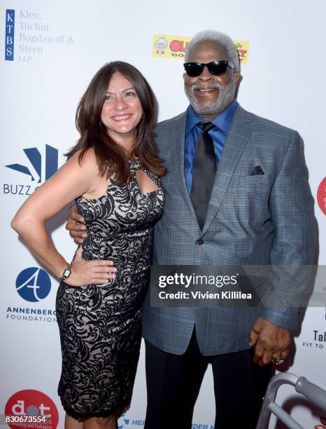 Earl Campbell attends the 17th Annual Harold & Carole Pump Foundation Gala at The Beverly Hilton Hotel on August 11, 2017 in Beverly Hills,...