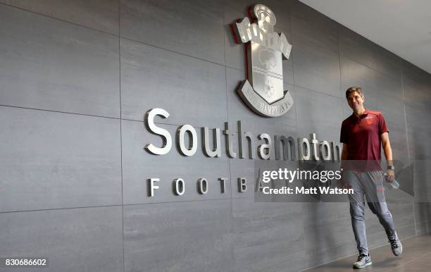 Southampton manager Mauricio Pellegrino ahead of the Premier League match between Southampton and Swansea City at St Mary's Stadium on August 12,...