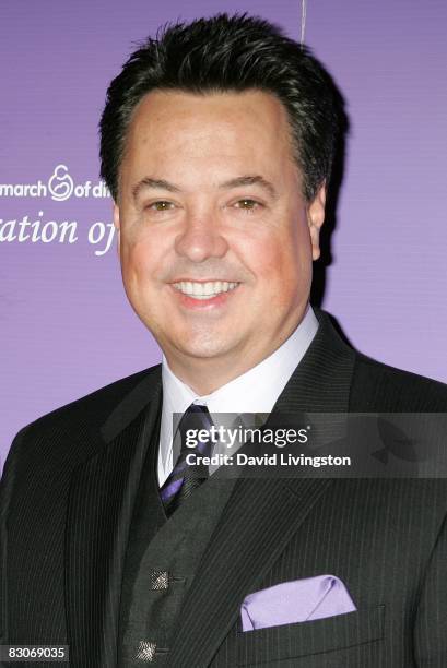 Personality George Pennacchio attends the March of Dimes' Celebration of Babies at The Beverly Hilton Hotel on September 27, 2008 in Beverly Hills,...