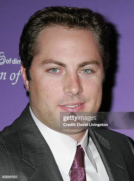 Producer Jay McGraw attends the March of Dimes' Celebration of Babies at The Beverly Hilton Hotel on September 27, 2008 in Beverly Hills, California.