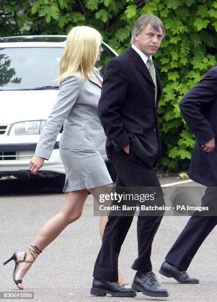 Dr Paul Collier arrives at Exeter Magistrates Court in Exeter, where he is due to be sentenced after pleading guilty at an earlier hearing to nine...