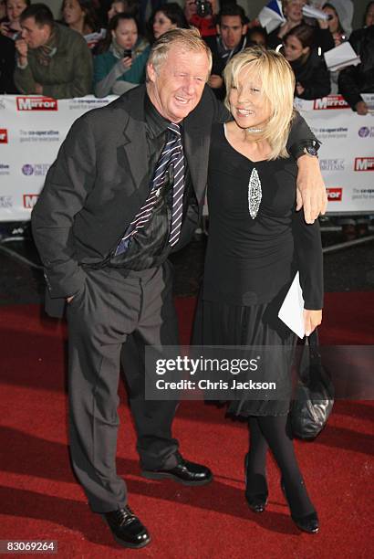 Chris Tarrant and Jane Bird arrive at the Pride of Britain Awards at Television Centre on September 30, 2008 in London, England.