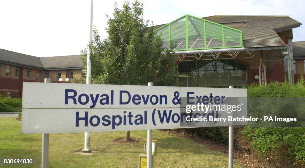 Old Rde Exeter 27 Devonshire Royal Hospital Stock Photos, High-Res Pictures, and ...