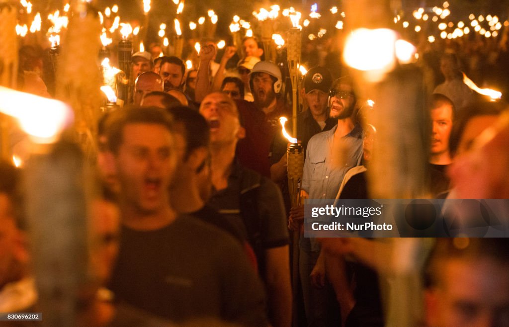 The 'Unite the Right' rally in Charlottesville