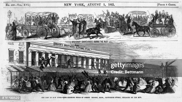 1863 Riots 24 531 photos et images haute résolution de Brooks Brothers - Getty Images
