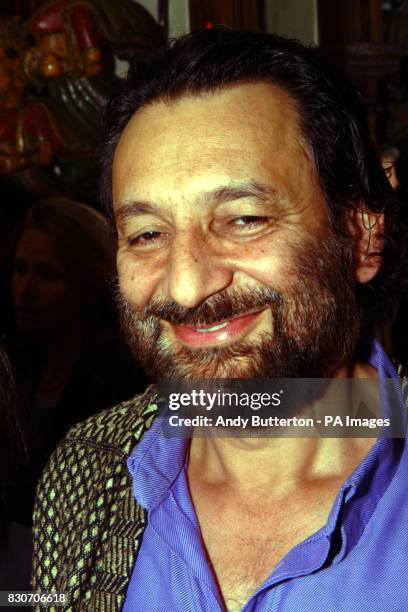 Indian film director Shekhar Kapur attending a party in celebration of The Royal Jodhpur Game Festival held by Crown Prince Yuvraj Shivraj in...