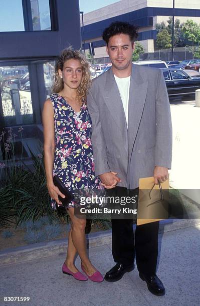 Sarah Jessica Parker and Robert Downey Jr.