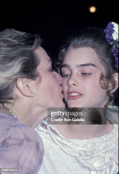Teri Shields and Brooke Shields