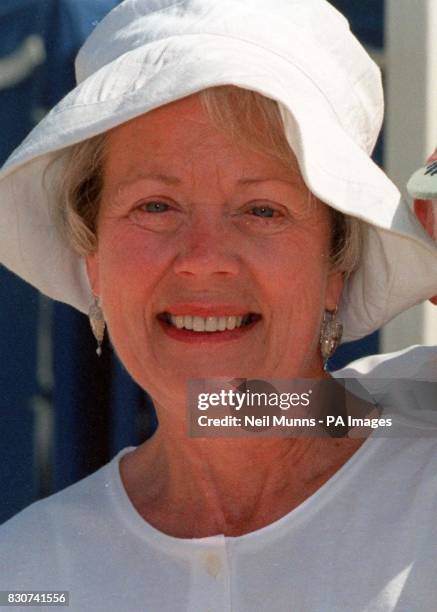 Actress Annette Crosbie. 30/12/97: Crosbie, who receives an OBE, in the New Year's Honours list. 30/10/01: Crosbie is fronting a Government campaign...