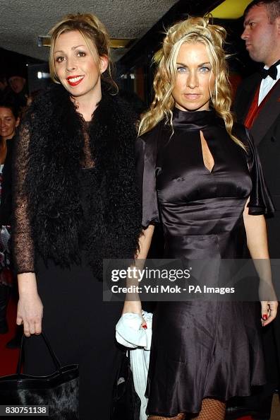 Meg Mathews and Guy Ritchie's sister Tabitha arrive for the premiere ...