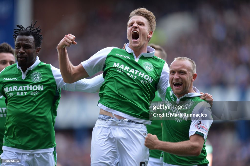 Rangers v Hibernian - Ladbrokes Scottish Premiership