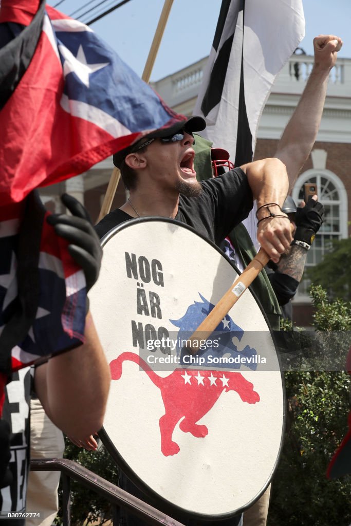 Violent Clashes Erupt at "Unite The Right" Rally In Charlottesville