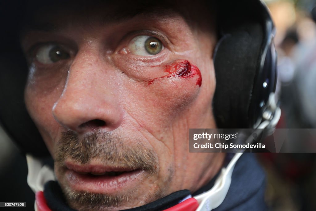 Violent Clashes Erupt at "Unite The Right" Rally In Charlottesville