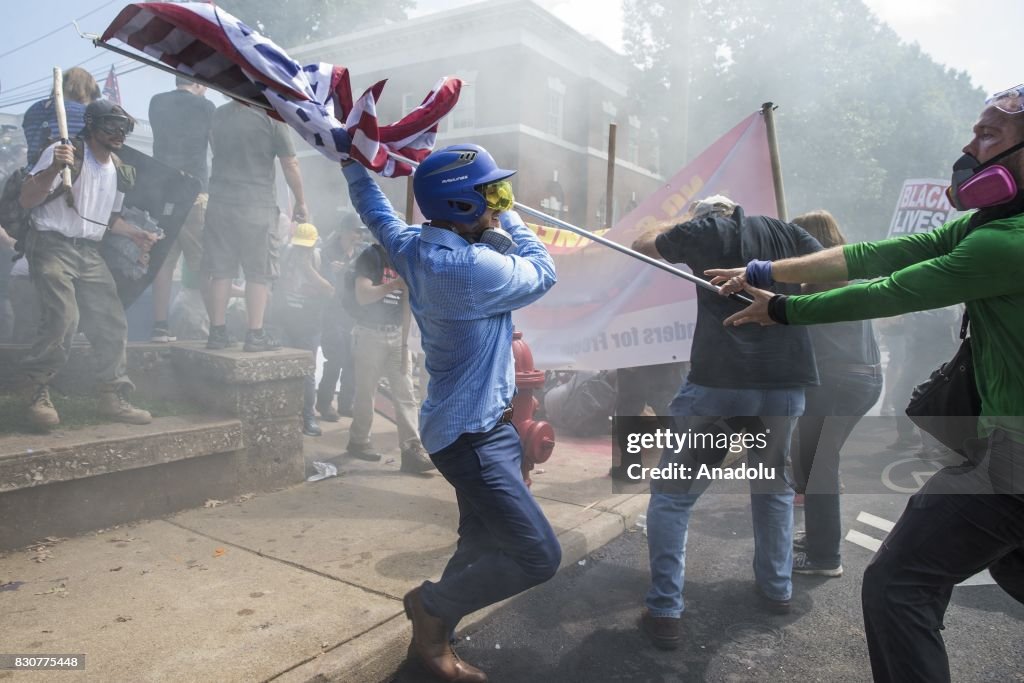 White Supremacists and Counter Protestors Clash in Charlottesville