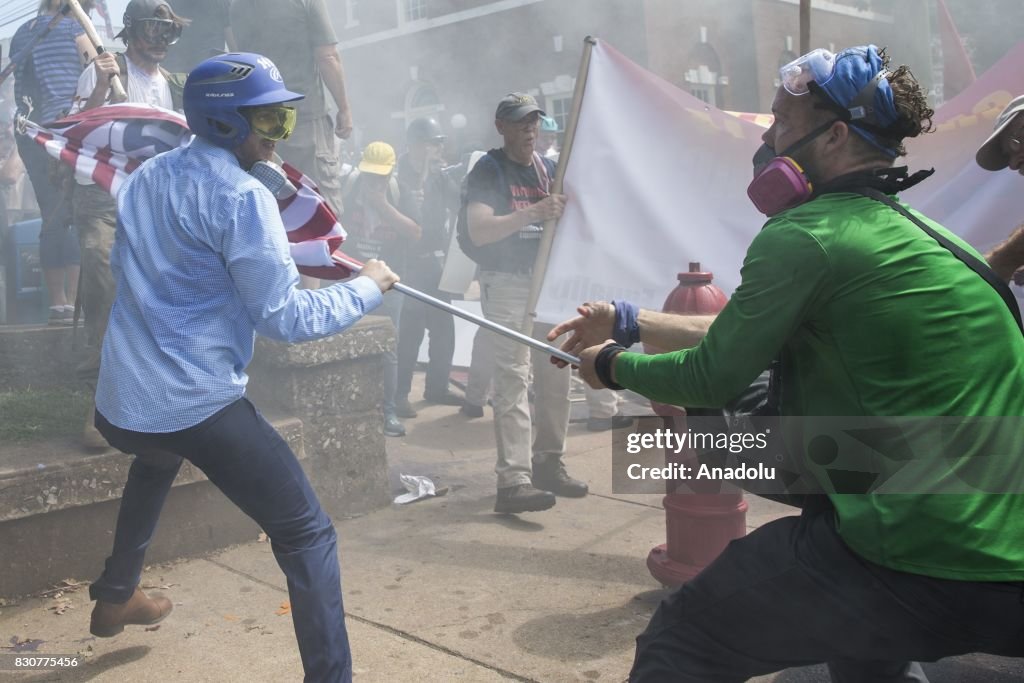 White Supremacists and Counter Protestors Clash in Charlottesville