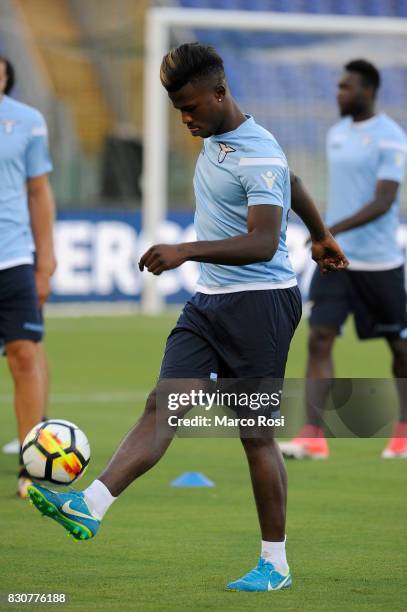 Balde Diao Keita of SS Lazio during the SS Lazio Training Session on August 12, 2017 in Rome, Italy.