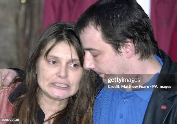 Sara and Michael Payne leave Lewes Crown Court, east Sussex, after Roy Whiting was found guilty of kidnapping and murdering their daughter,...