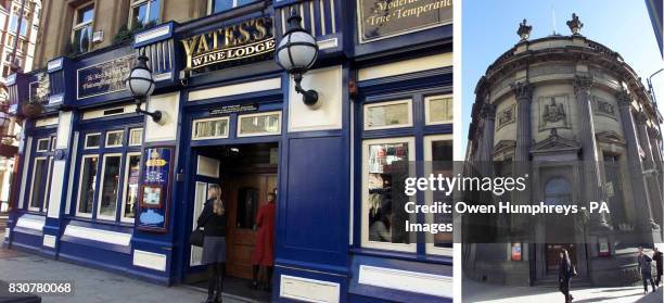 Yates's Wine Lodge and the Observatory in Leeds which were visited by Jonathan Woodgate, Paul Clifford, Neale Caveney and James Hewison in the hours...