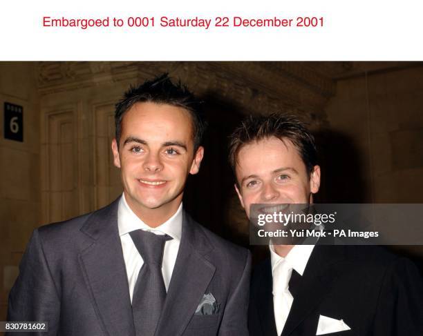 The on-screen chemistry of Geordie duo Ant and Dec has earned them the title of Britain's best mates, according to a new survey. More than 1,000...