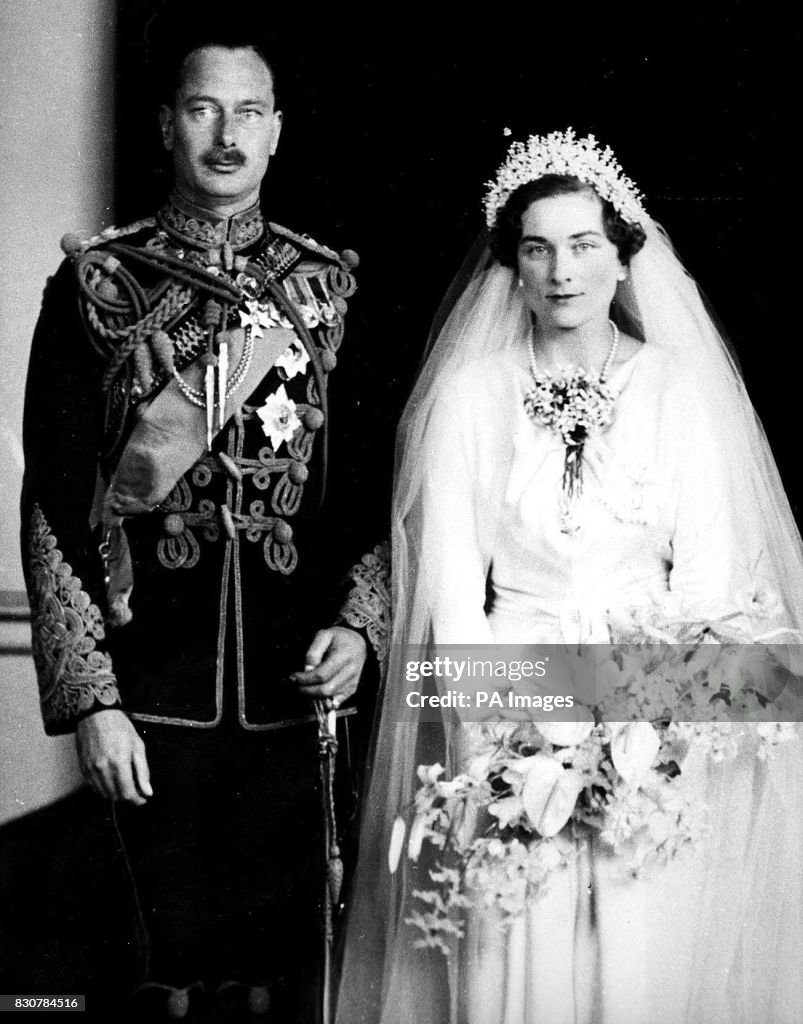 Royalty - Duke of Gloucester and Alice Montagu-Douglas-Scott Wedding - London
