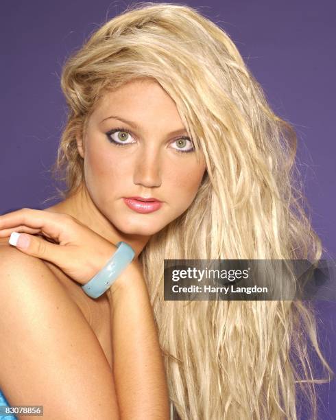 Singer and reality TV star Brooke Hogan poses for a portrait on September 26, 2004 in Los Angeles, California.