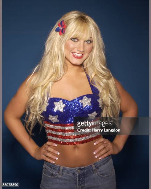 Singer and reality TV star Brooke Hogan poses for a portrait on September 26, 2004 in Los Angeles, California.