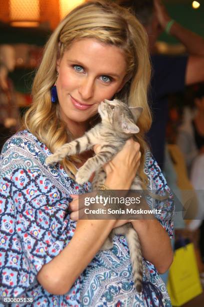 Nicky Hilton Rothschild attends the Roller Rabbit Charity Shopping Event to benefit Animal Haven on August 12, 2017 in East Hampton, New York.