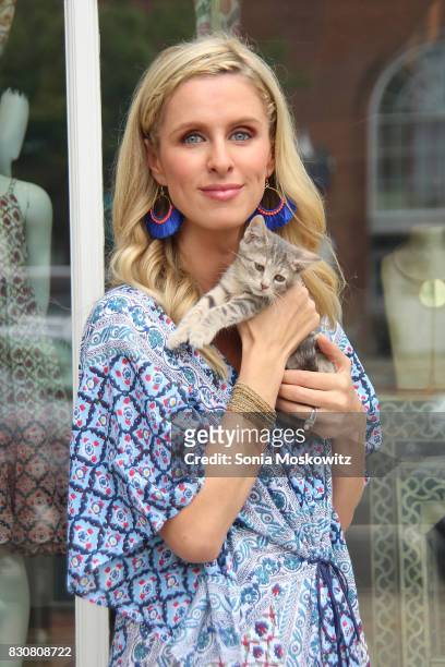 Nicky Hilton Rothschild attends the Roller Rabbit Charity Shopping Event to benefit Animal Haven on August 12, 2017 in East Hampton, New York.