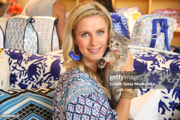 Nicky Hilton Rothschild attends the Roller Rabbit Charity Shopping Event to benefit Animal Haven on August 12, 2017 in East Hampton, New York.