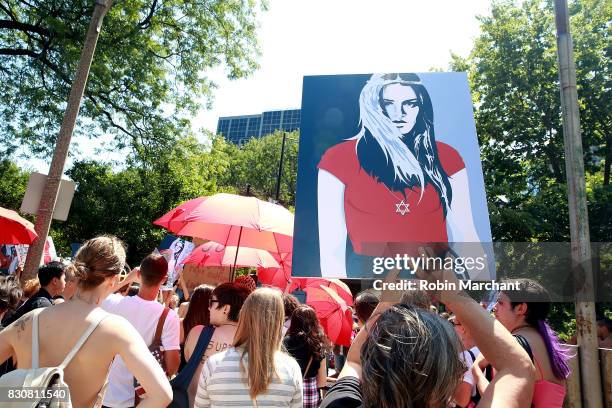 Zioness Movement Marches with Chicago SlutWalk on August 12, 2017 in Chicago, Illinois.