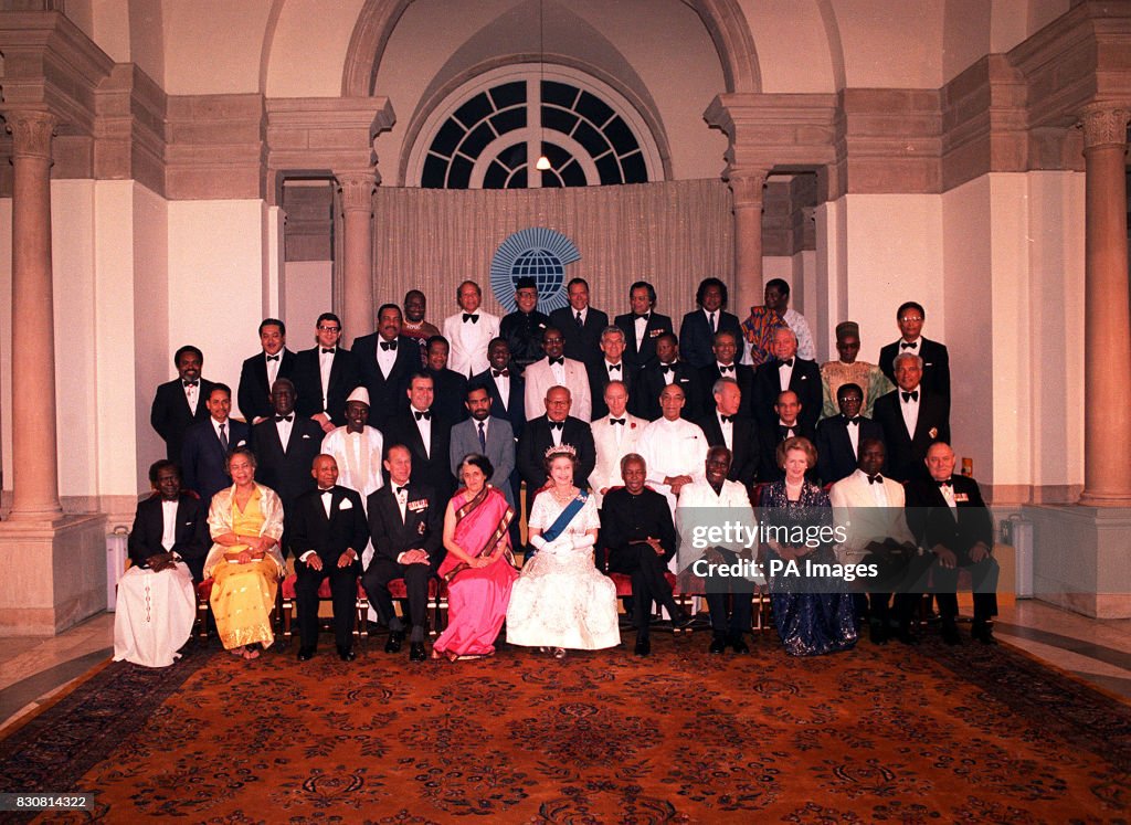 Royalty - Queen Tour of India - Commonwealth Heads of Government Meeting - New Delhi