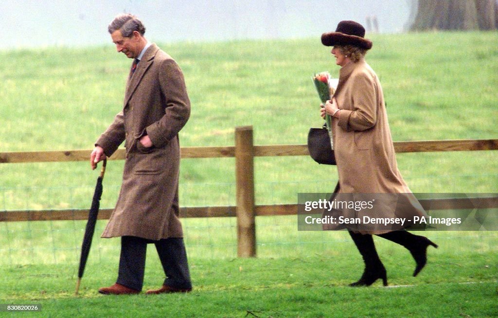 Camilla and Charles at Sandringham