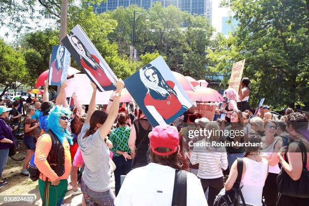 Zioness Movement Marches with Chicago SlutWalk on August 12, 2017 in Chicago, Illinois.