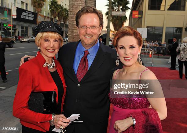 President & CEO, AFI Bob Gazzale Karen Kramer and Kat Kramer arrives at AFI's Night At The Movies presented by Target held at ArcLight Cinemas on...