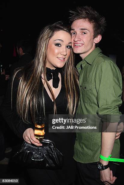 Bex Shiner and Luke Marsden during the BT Digital Music Awards 2008 held at The Roundhouse on October 1, 2008 in London, England.