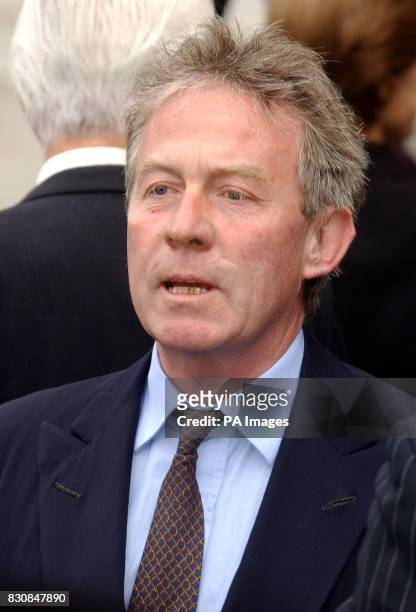 Roddy Llewellyn, former boyfriend of Princess Margaret arrives for her memorial service at Westminster Abbey, London. Princess Margaret, the younger...