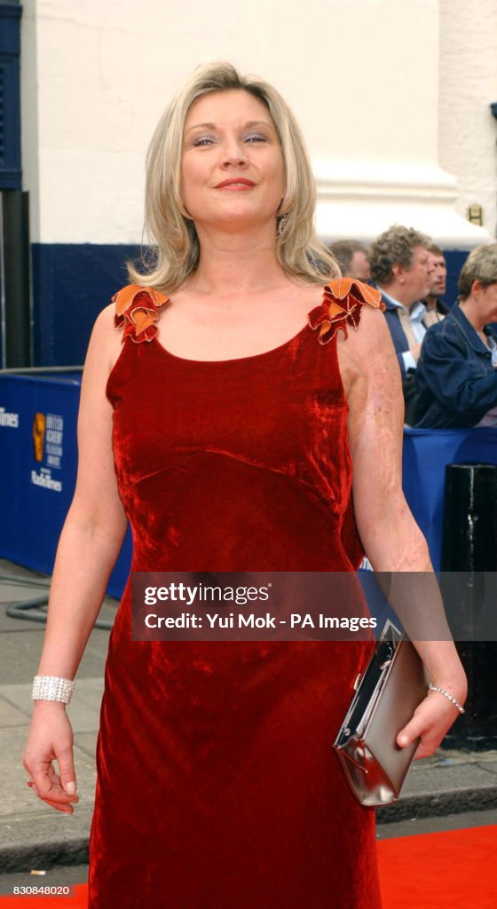 Amanda Redman arrives at the British Academy Television Awards, at