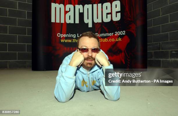 Eurythmics musician Dave Stewart during a photocall in Islington, where it was announced that The Marquee, one of the UK's most famous music venues,...
