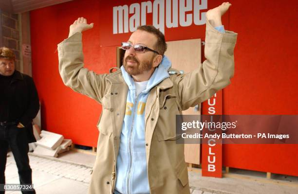 Eurythmics musician Dave Stewart during a photocall in Islington, where it was announced that The Marquee, one of the UK's most famous music venues,...