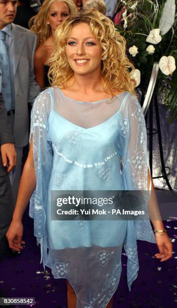 Brookside actress Suzanne Collins arrives for the fourth annual British Soap awards at BBC Television Centre in London. The ceremony is hosted by...