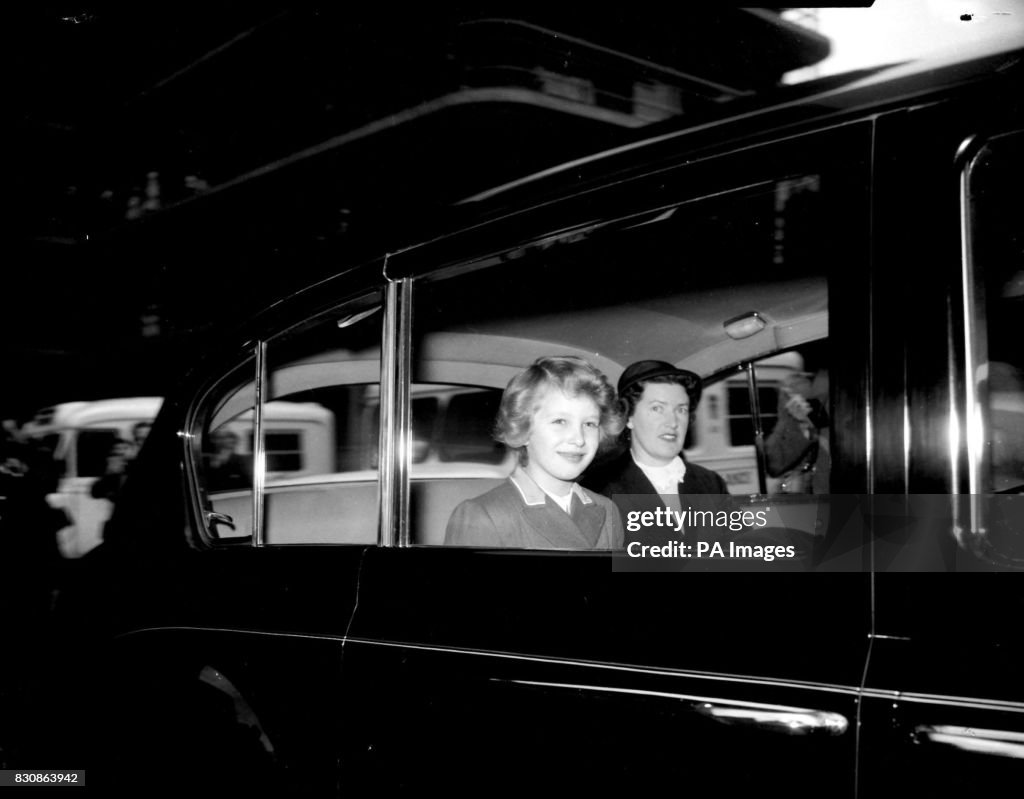 Princess Anne Leaves Hospital